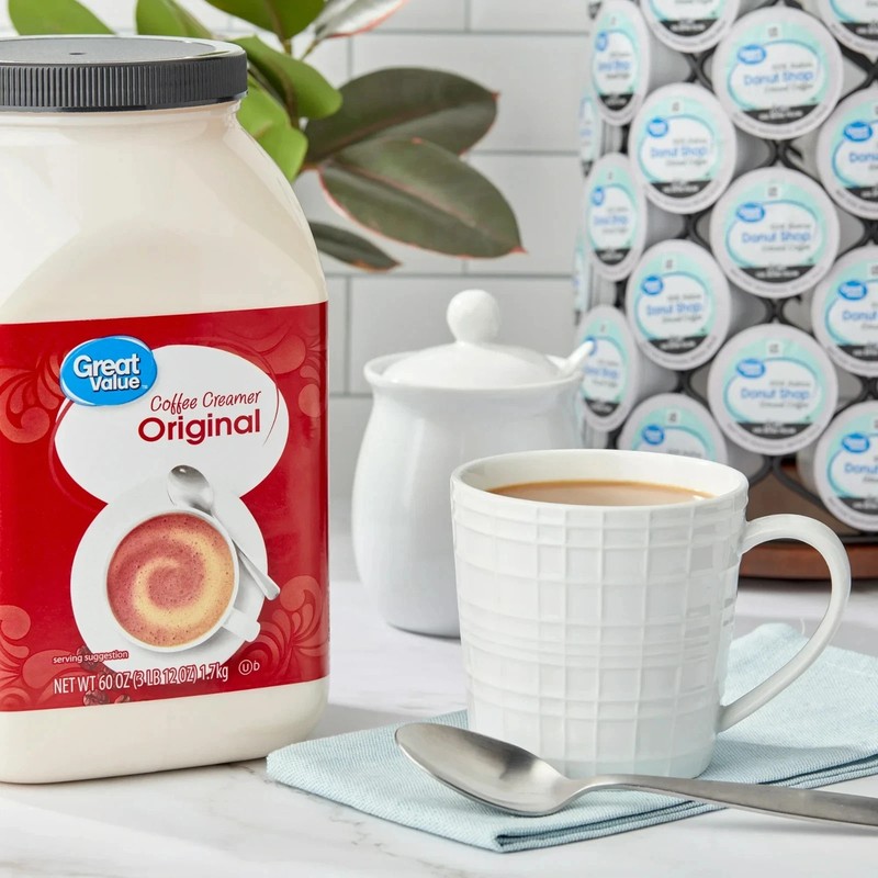 (2 pack ) Great Value Original Value Size Coffee Creamer, 60 oz gallery