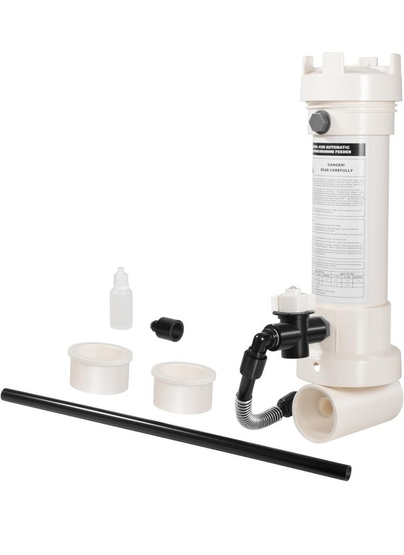 Pool Chlorinator, 320 Automatic in-Line Chlorine/Bromine Feeder Compatible with gallery