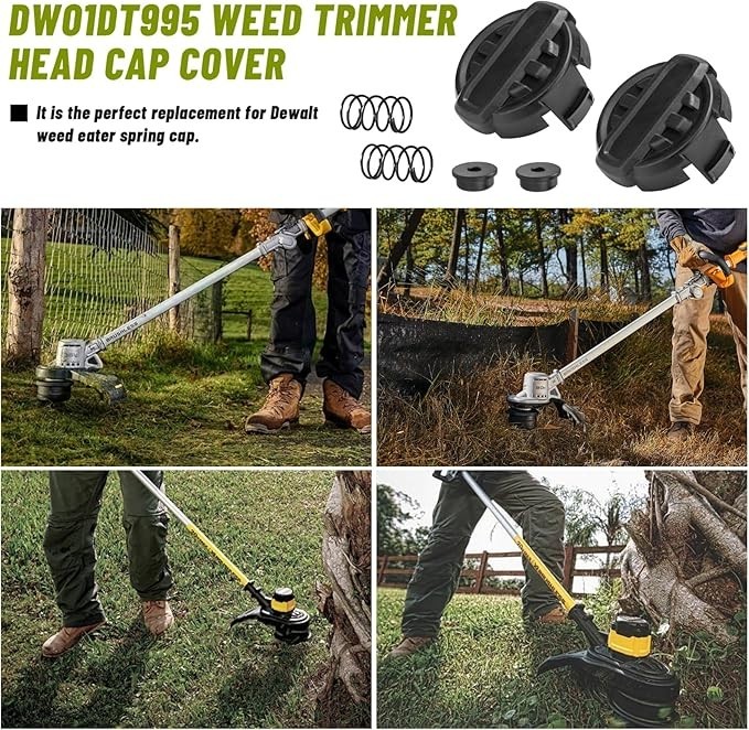 2-Pack Replacement Weed Trimmer Head for Dewalt 20V DCST922P1 DCST922B DCST972X1 gallery