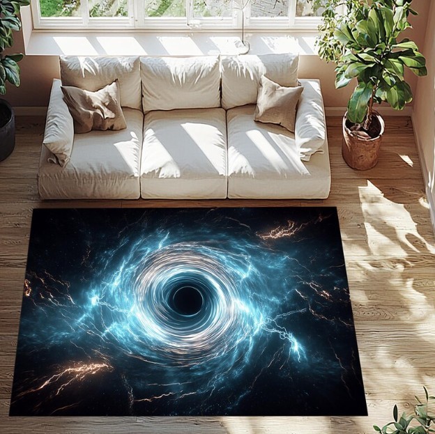 3D Effect Rug, 3D Rug, Vortex Area Rug, 3D Design Rug, 3D Hole Rug, 3D Look Rug gallery