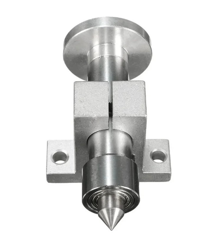Adjustable Double Bearing Live Centre Metal Revolving DIY For Mini Lathe Machine gallery