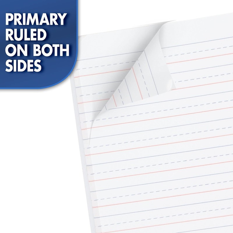 Primary Composition Book K-2 100 Sheets 7.5x9.75 Blue Marble Kids Writing gallery