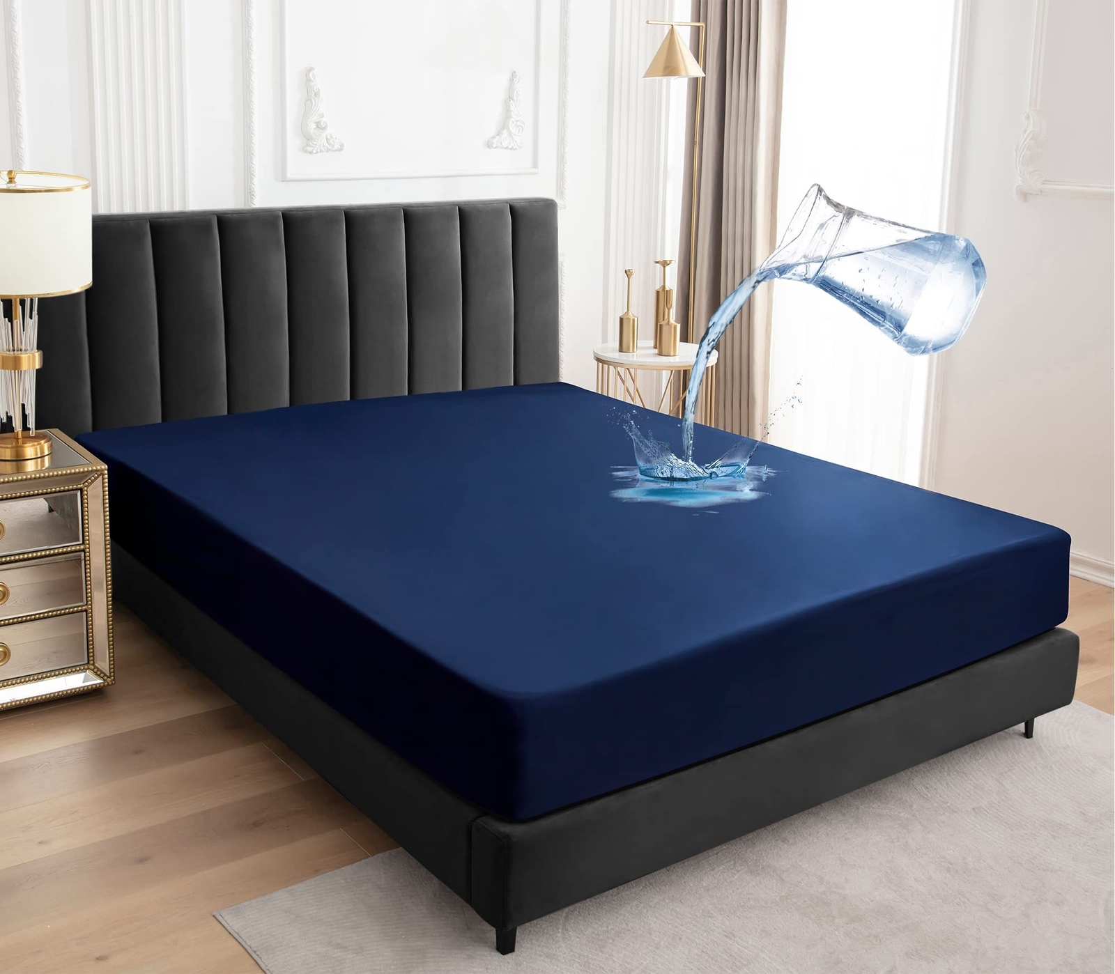 Mattress Protector Waterproof Mattress Cover Twin Queen King 18" Deep Pocket gallery