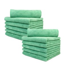 Bulk Microfiber Towel Cleaning Cloths All-Purpose 16″x16″ No Scratch Detailing