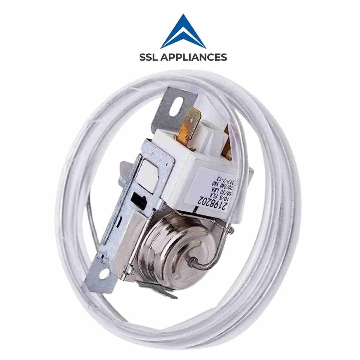 Whirlpool 2198202 Refrigerator Cold Control Thermostat Replaces WP2198202 1-PACK gallery