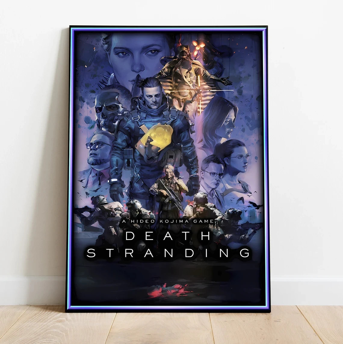 Death Stranding Art Print, Adventure Video Game Poster, No Frame gallery