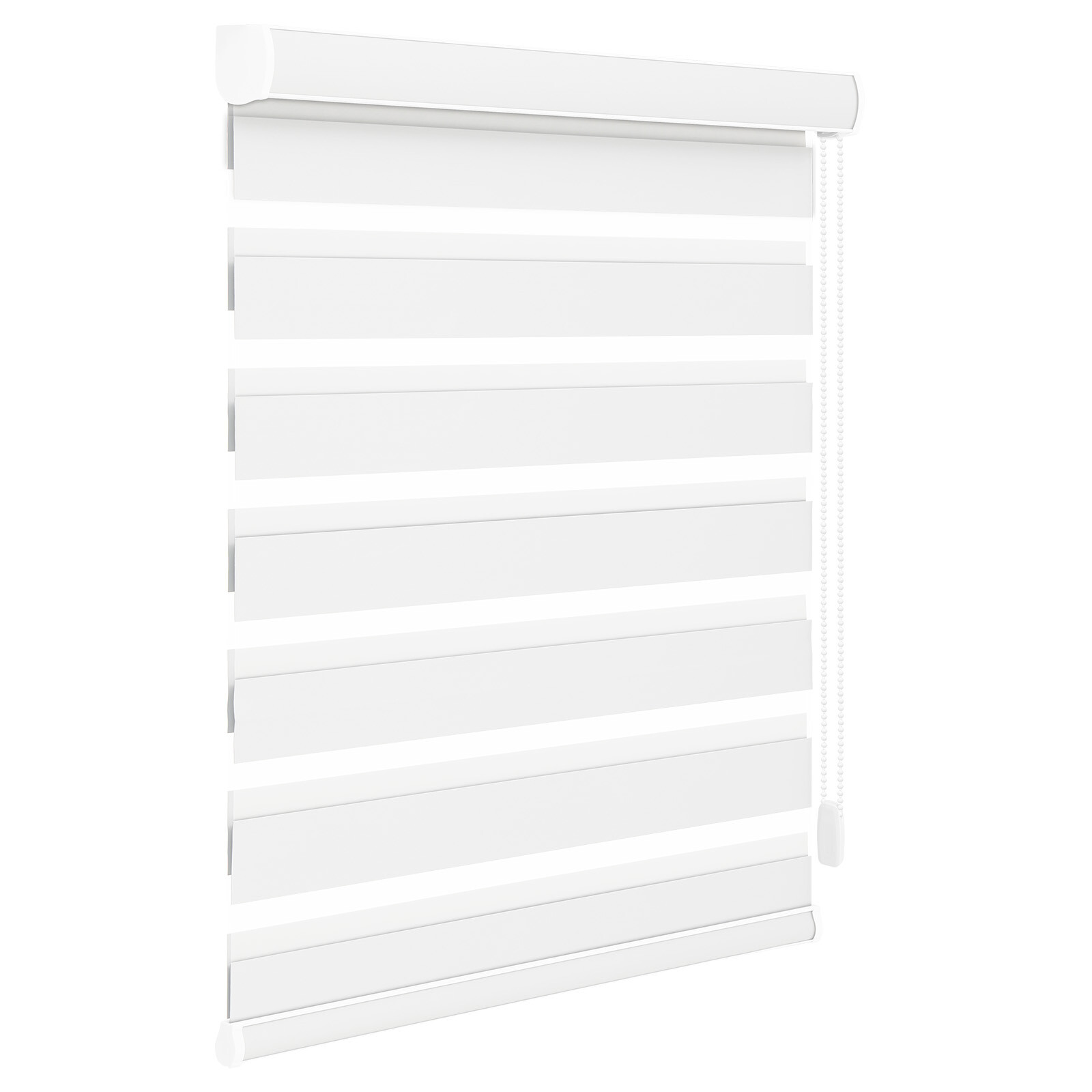 CUSTOM SIZE Corded Dual Layer Zebra Roller Shades Sheer Blinds Window Shades gallery