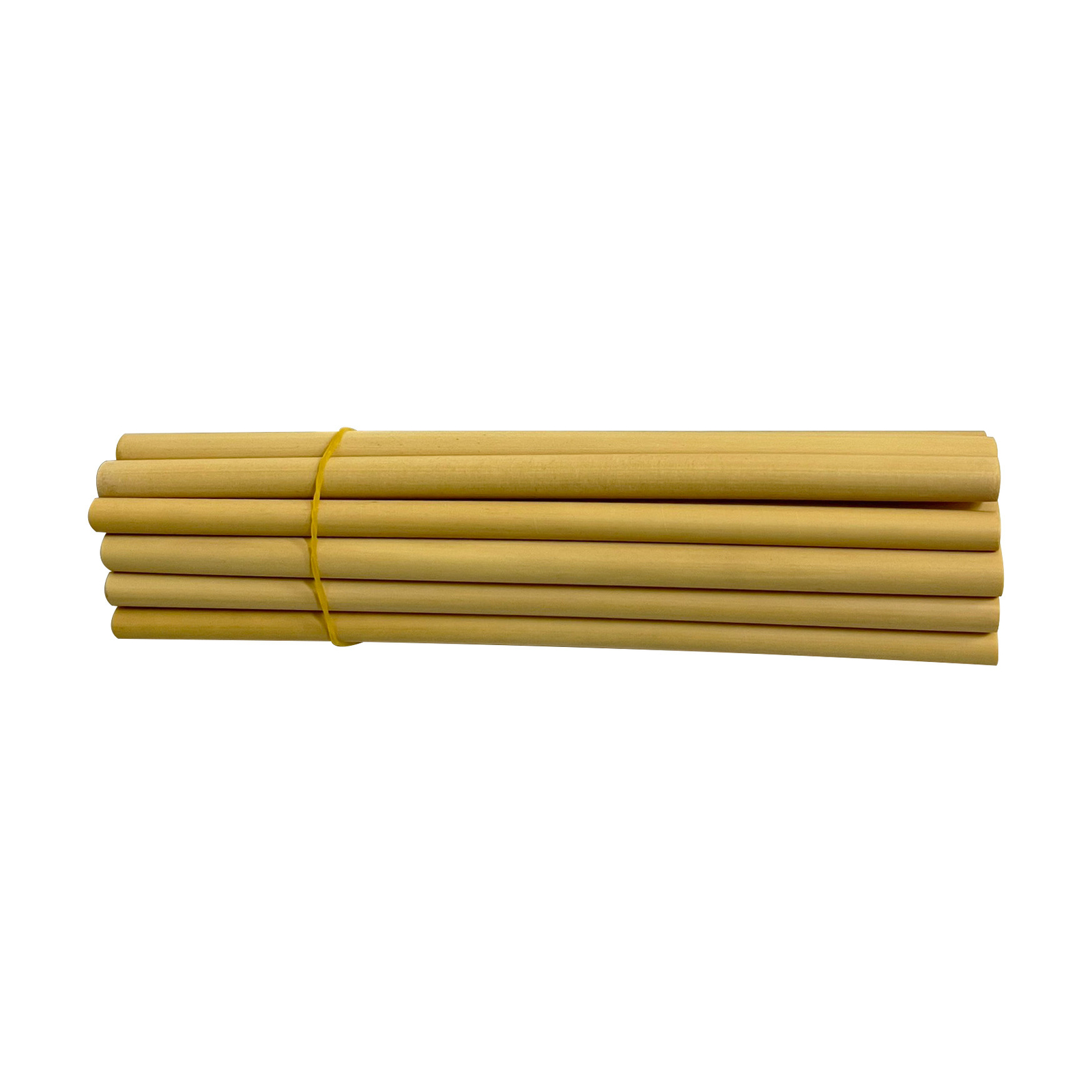 20 Pc Hand Crafted Organic 8" Biodegradable, Reusable Bamboo Drinking Straws gallery