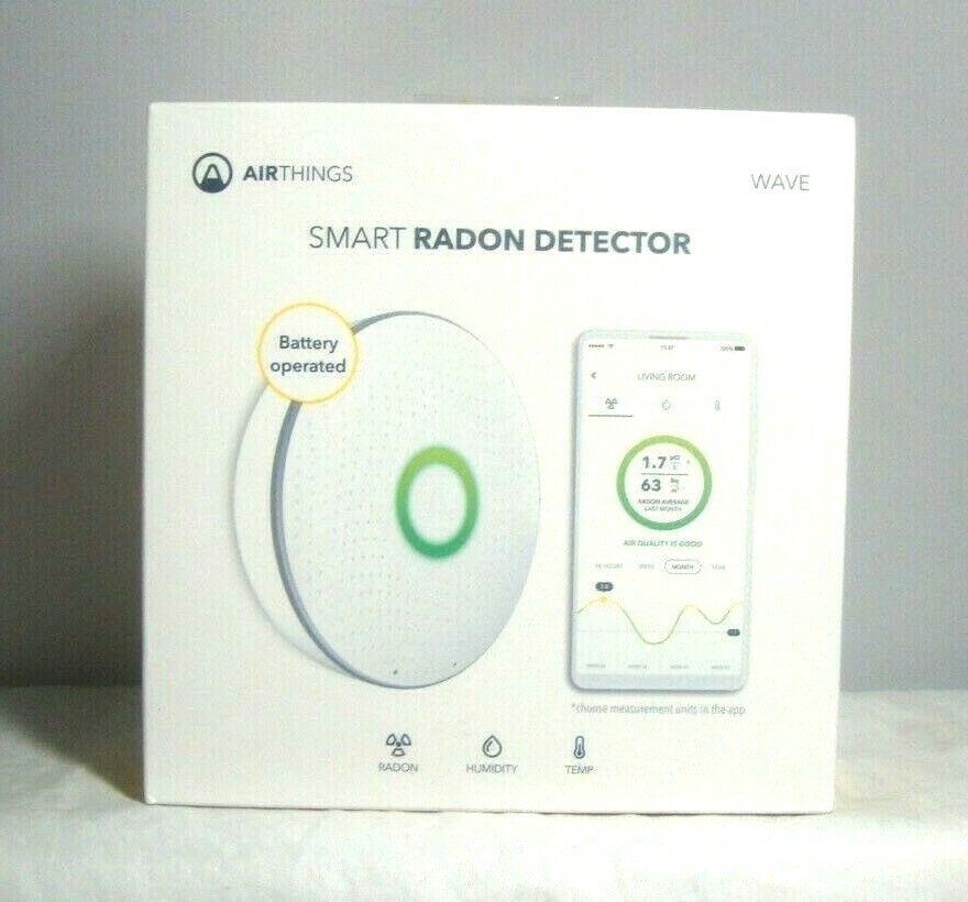 Airthings Wave Radon Battery Operated Smart Radon Detector gallery
