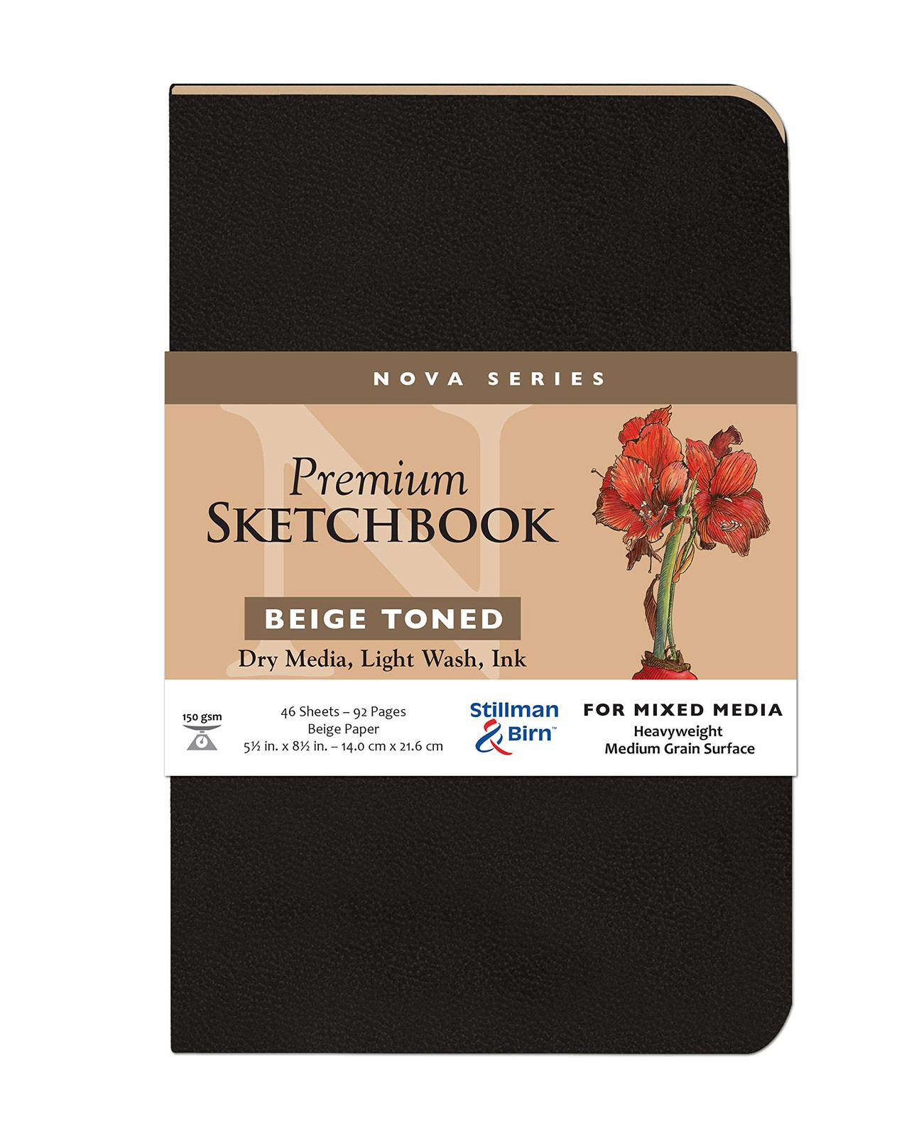 Stillman & Birn Nova Series - Softcover Sketchbook - Portrait 5 x 8 - 150gsm gallery