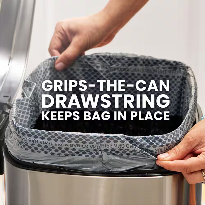 Forceflex Maxstrength 20 Gal. Drawstring X-Large Kitchen Fresh Clean Scent with gallery