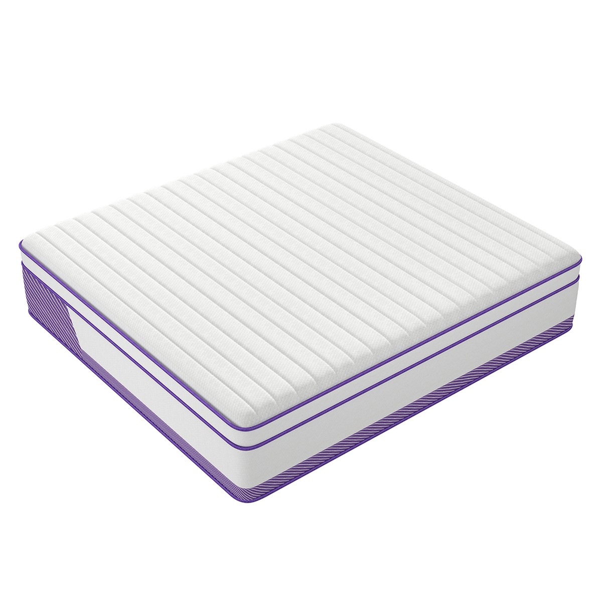 12" Full Size Gel Memory Foam Hybrid Mattress in a Box Pocket Spring Medium Firm gallery