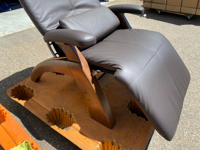 Human Touch PC-6 Manual Leather Classic Plus Zero Gravity Perfect Chair Recliner gallery