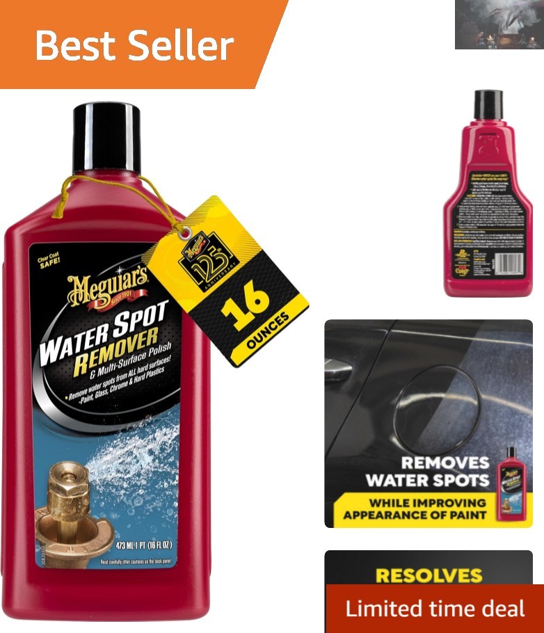 Ultimate Heavy Duty Water Spot Remover - Safe for Paint & Glass, 16 oz gallery