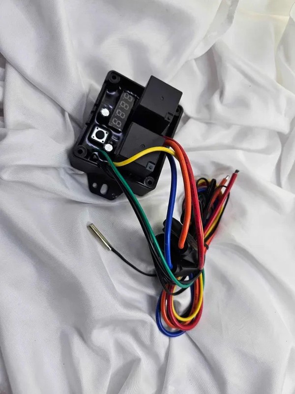 Digital Radiator Fan Controller Switch Kit #0444 Dual Electric Thermatic Fan gallery