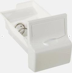 Ice Container Assembly Compatible with Frigidaire Refrigerator 241860803 OEM