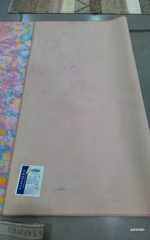 PURPLE / LTBLUE 5'-5" x 7'-7" Back Stain Rug, Reduced Price 1172802078 KPH257V-5 gallery