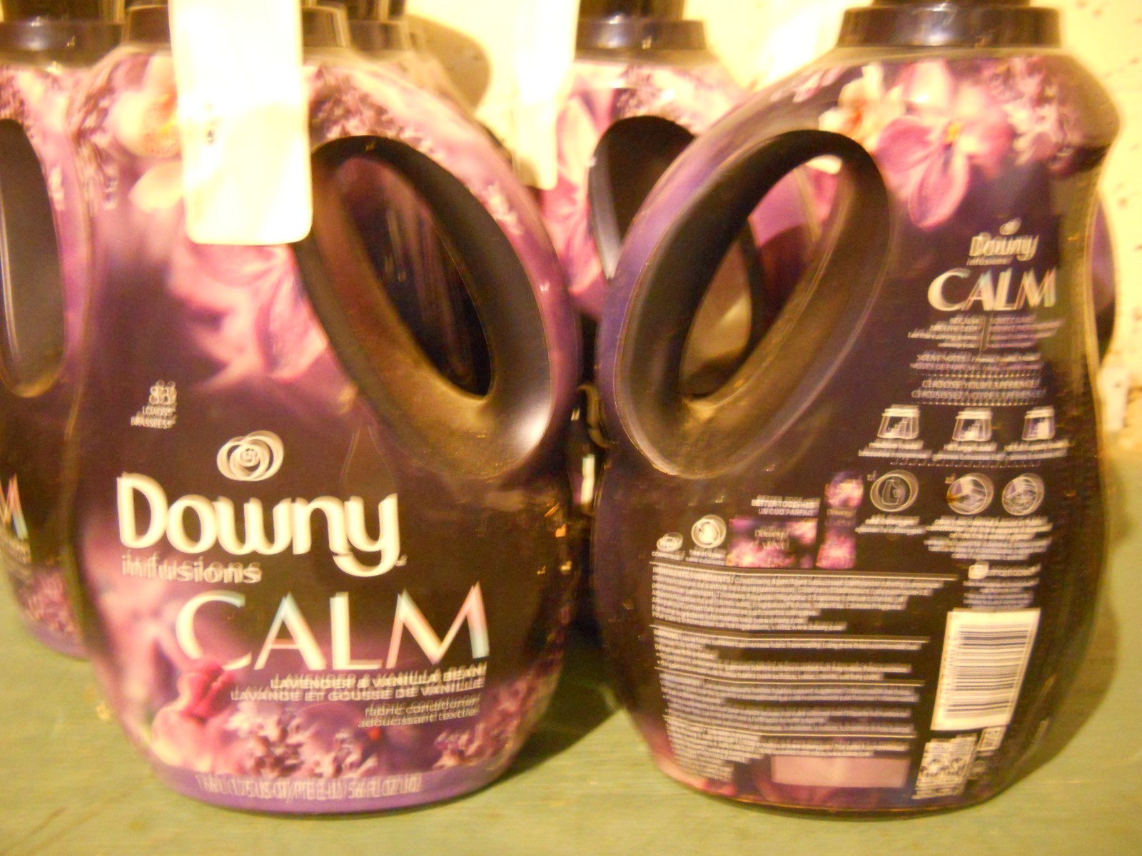 Downy Infusions Calm Lavender Vanilla Bean Fabric Conditioner 56 fl.oz TWO JUGS gallery