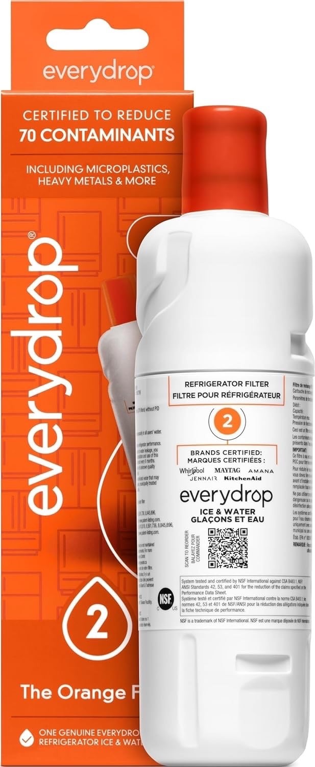 THE ORANGE FILTER Whirlpool Ice and Water Refrigerator EDR2RXD1 Everydrop 2 gallery