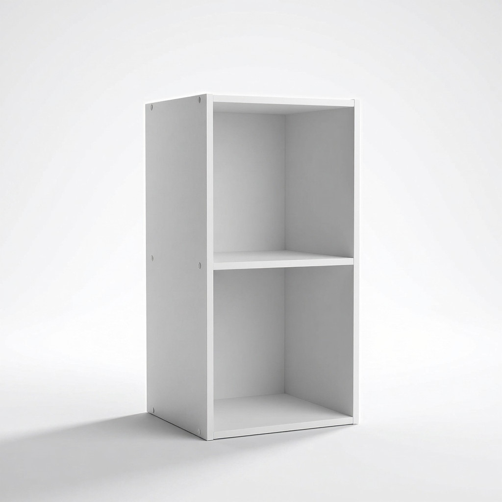 2 Cube Storage Organizer Shelves Stackable Storage Unit for Home Office gallery