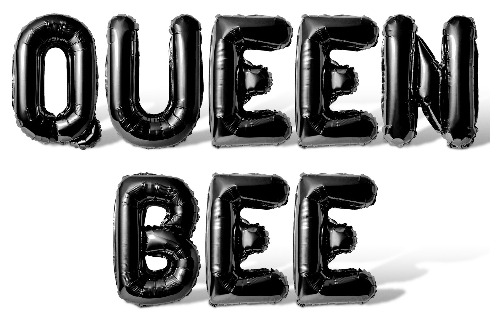 QUEEN BEE Letter Balloon Banner - Birthday Party Decorations - Bee Theme Party gallery