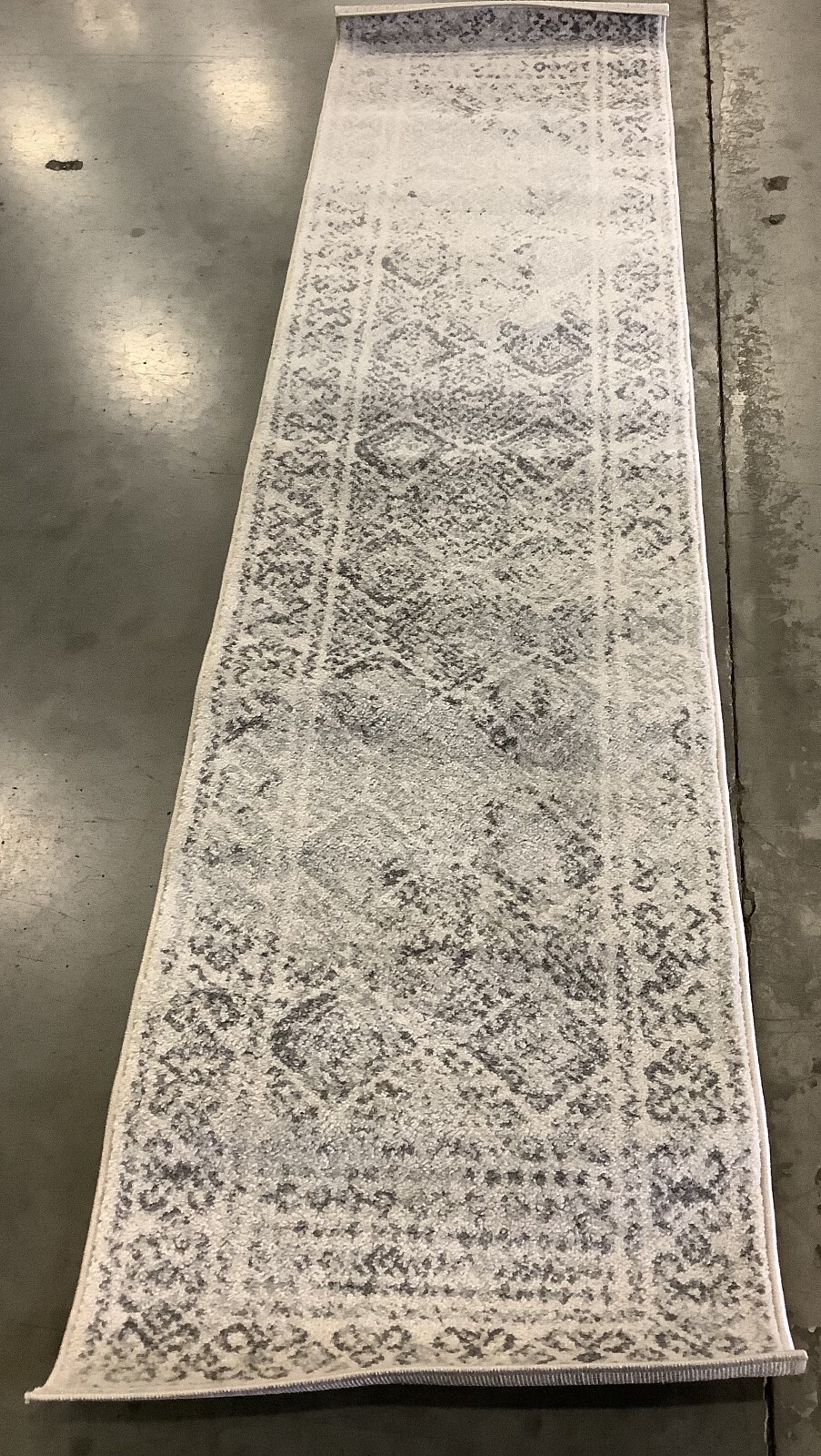 IVORY / GREY 2'-0" x 8'-0" Back Stain Rug, Reduced Price 1172669554 TUL264A-28 gallery