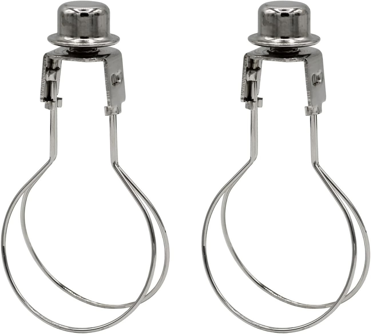 Lamp Shade Light Bulb Clip Adapter Clip on with Shade Attaching Finial Top, S... gallery