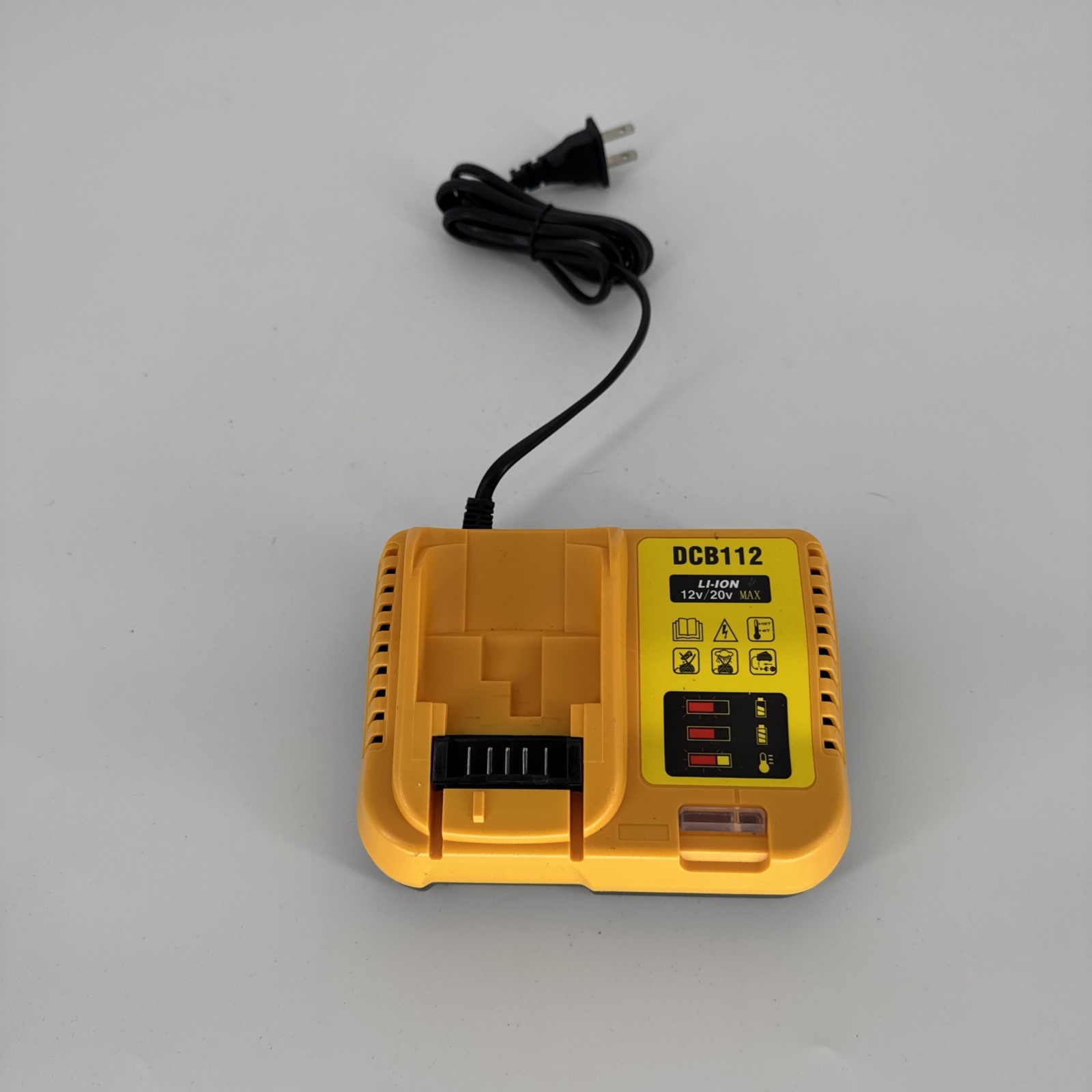 DCB112 Battery Charger - Yellow is a non name for DeWALT to charge DeWALT 20v Ba gallery
