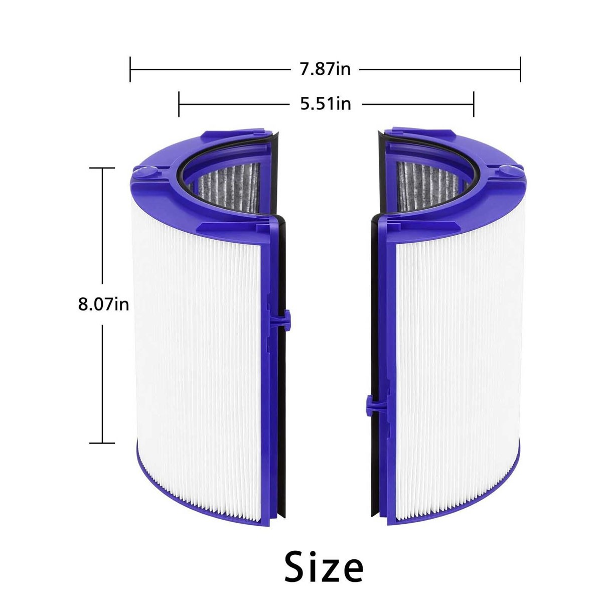 TP06 HEPA Replacement Filter for Dyson PH01 PH02 PH03 PH04, Part No. 970341-01 gallery