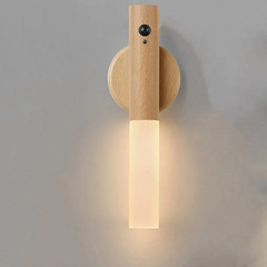 Veilleuse LED Murale Rechargeable Détecteur Mouvement Magnétique Portable
