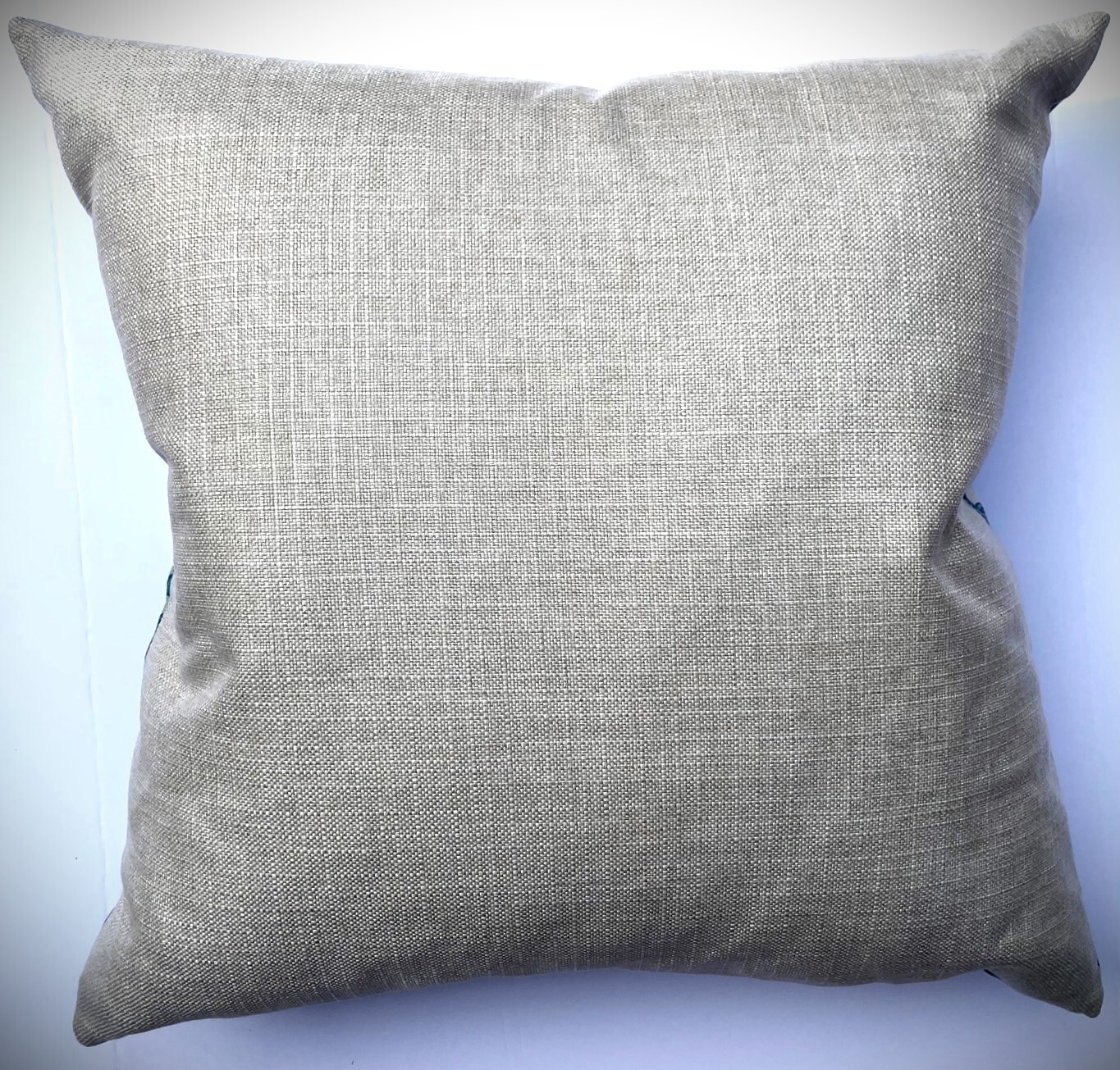 NEW COVER Decorative Square Pillow, Octopus 24" x 24", One of a kind, Solid Back gallery