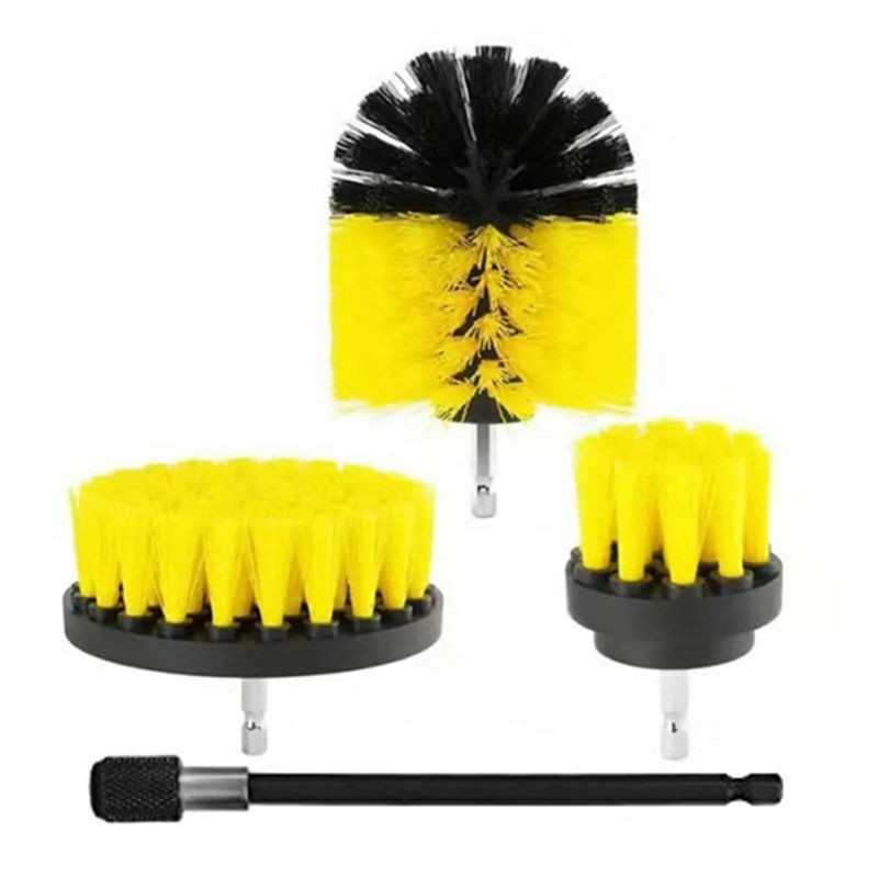 Drill Brush Set 12 pc Tile Grout Power Scrubber Cleaner Spin Tub Shower Wall gallery