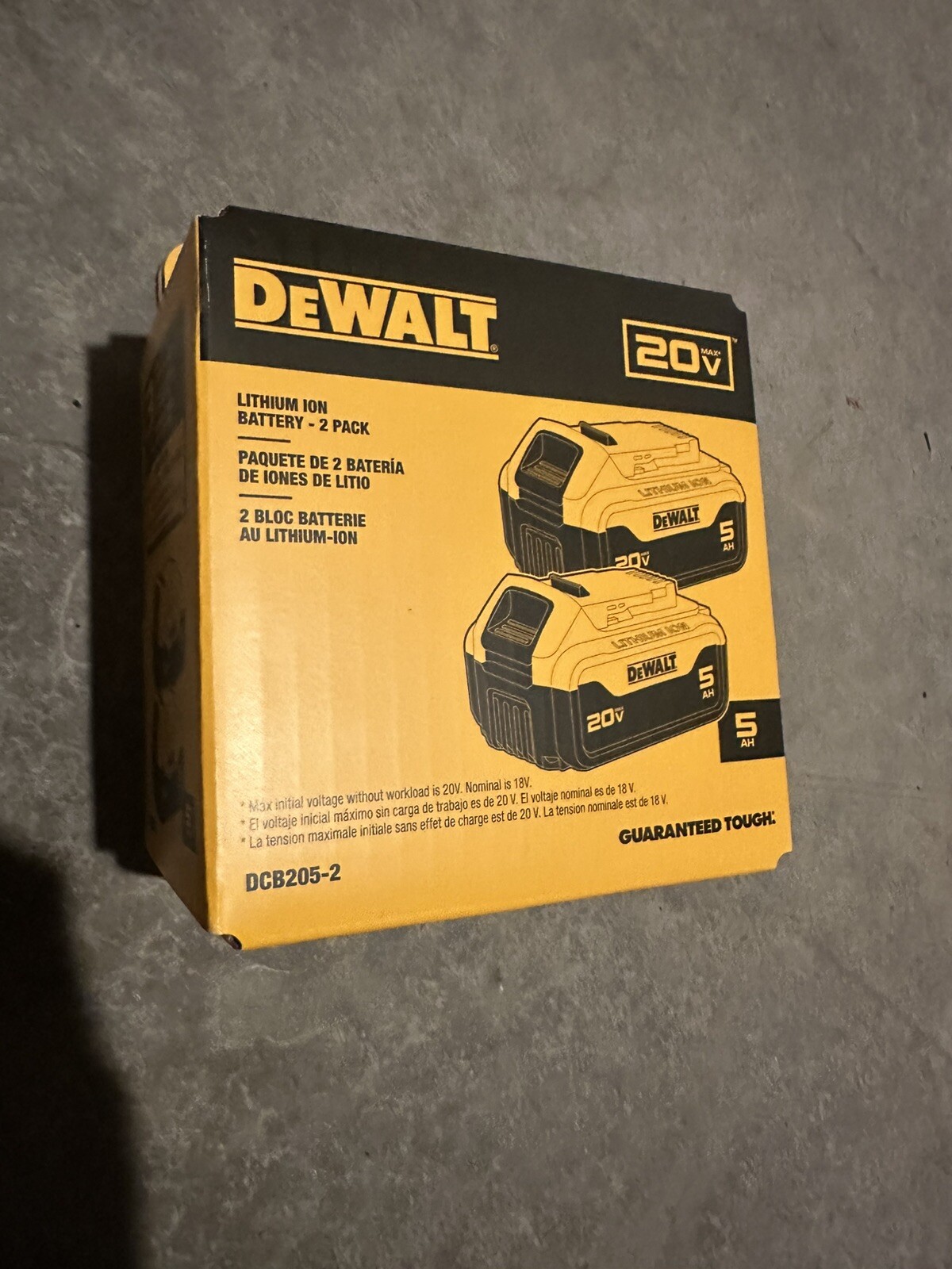 DEWALT DCB205-2 20V 5Ah Battery - Pack of 2 *NEW* gallery