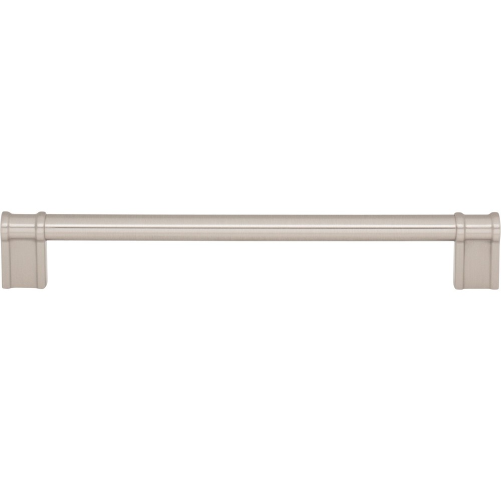 Top Knobs TK3385BSN Newburn 7 9/16" C-to-C Bar Pull Brushed Satin Nickel