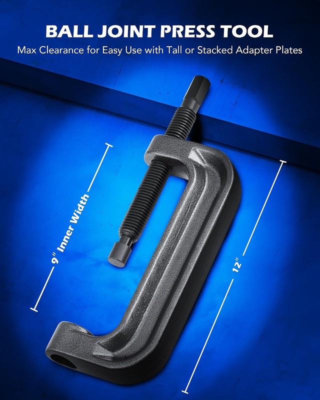 Ball Joint Press Kit, C Frame Press for Ball Joints, U Joints, Brake Anchor Pins gallery