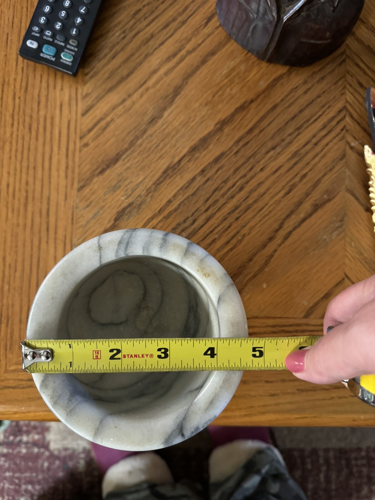 Marble Mortar, 4 Inches in Diameter gallery