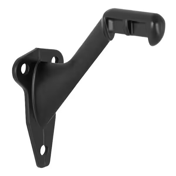 Design House 5-Pack Standard Handrail Brackets In Matte Black gallery