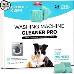 Uproot Clean Washing Machine Cleaner Tablets – 24 Pack