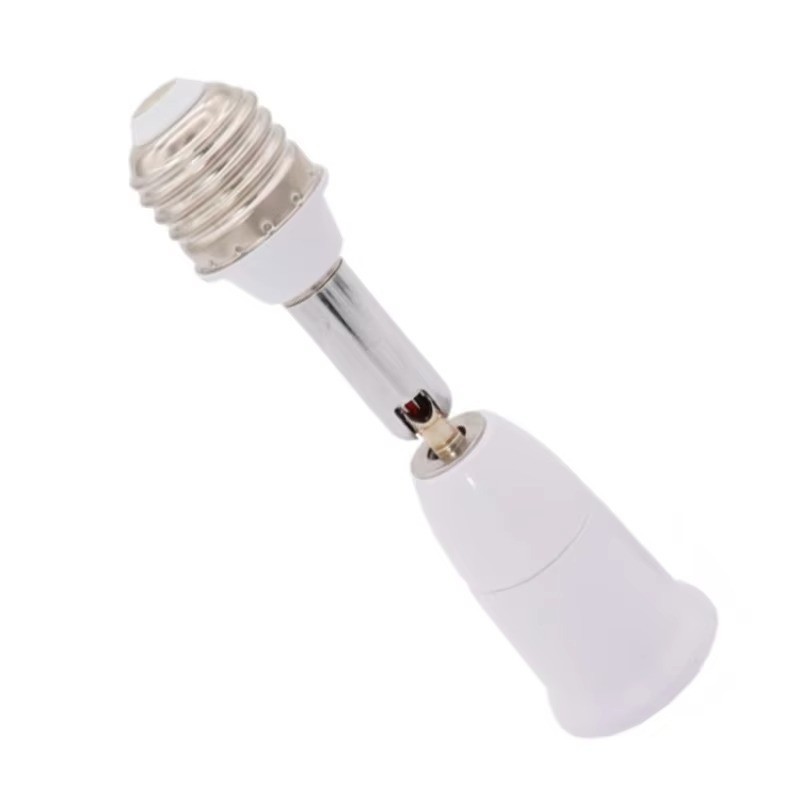 E27 to E27 Lamp Base Extension Socket 180 Degree Rotation Light Holder gallery