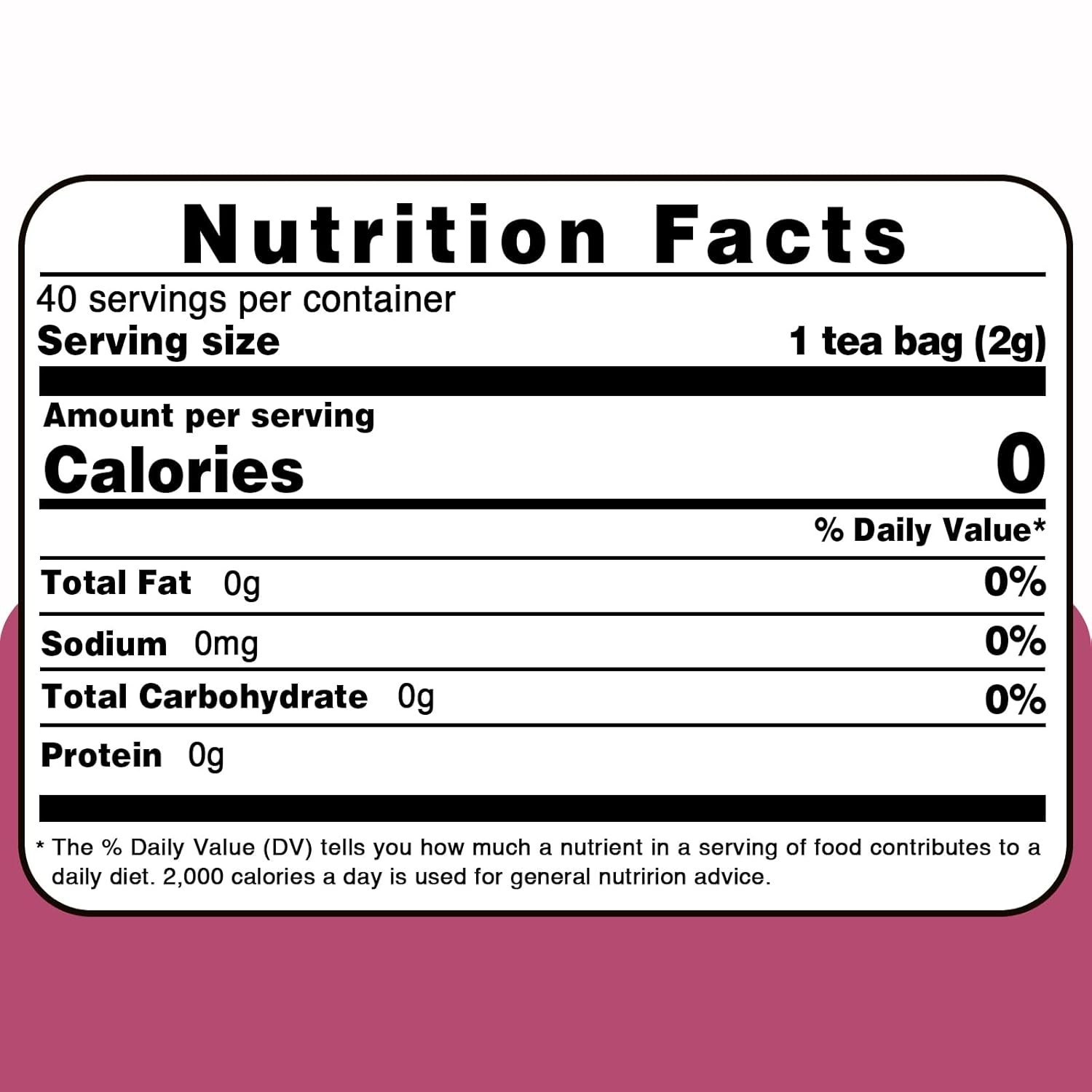 TEARELAE - Red Clover Tea Bags, 40 Count - Premium Natural Red Clover Herb - Caf gallery