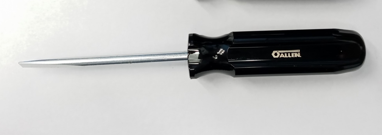 Allen 30839 Straight 1/4" x 4" Blade Screwdriver Round Shank USA gallery