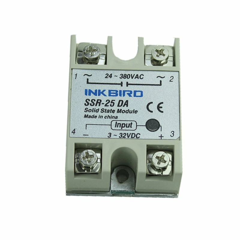 INKBIRD 106VH Pid Temperature Controller AC 100-240V K-Type Thermocouple 25 SSR gallery