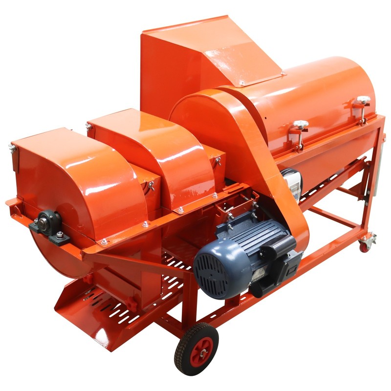 Chestnut Burr Shell Removing Machine with Double Fans 220V 1 Phase 800-1000Kg/h gallery