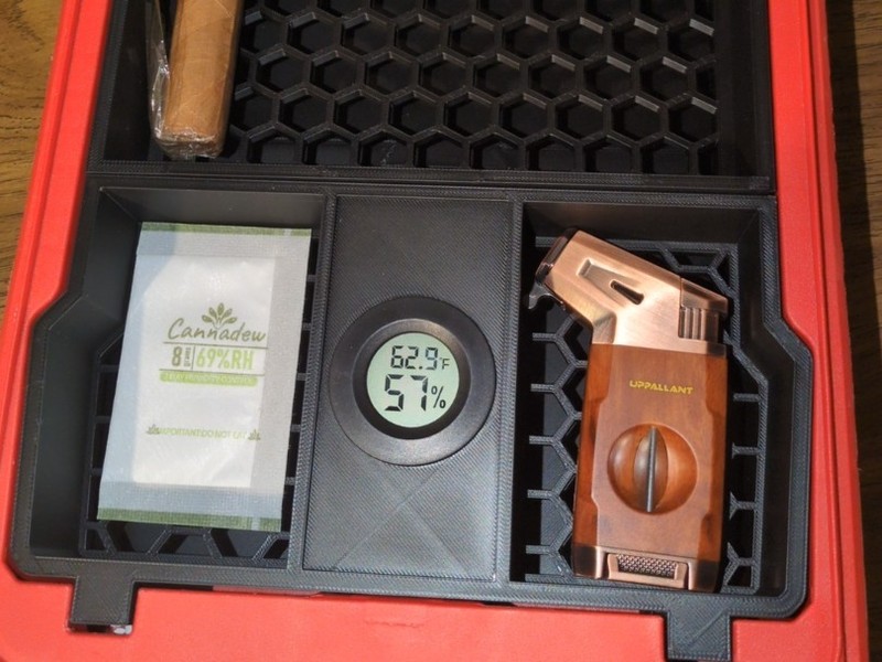 Cigar Humidor Insert V2 with Hygrometer for PACKOUT Compact Organizer (Insert) gallery