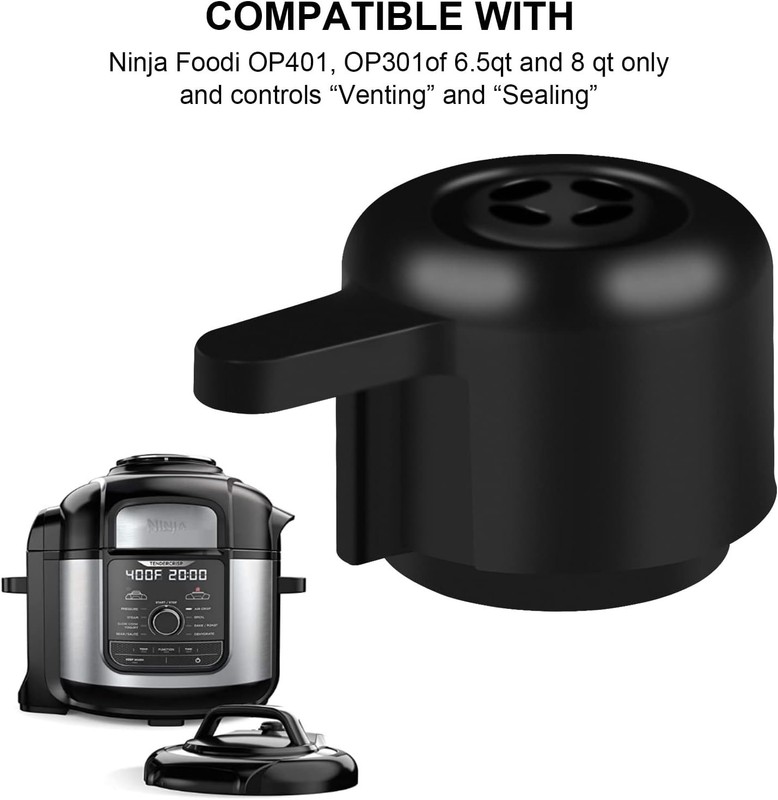 Adjustable Steam Release Handle Valve for NinjaFoodi OP401/OP301 - Quick Install gallery
