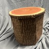 New Pack Tree Stump Storage Stool 12 x 12 Inch Stool Ottoman gallery