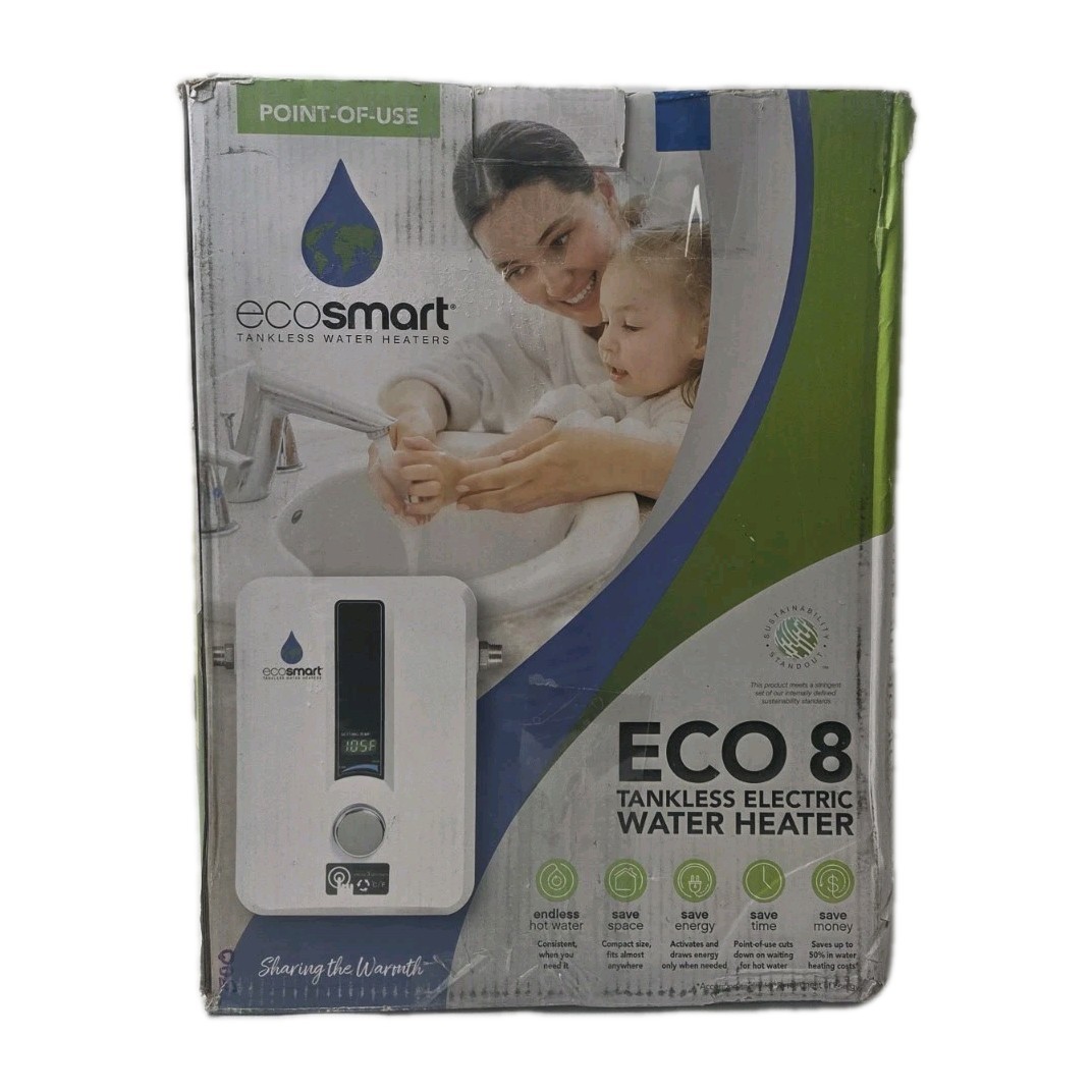 Eco-Smart Eco 8 Tankless Electric Water Heater 240V 8KW gallery
