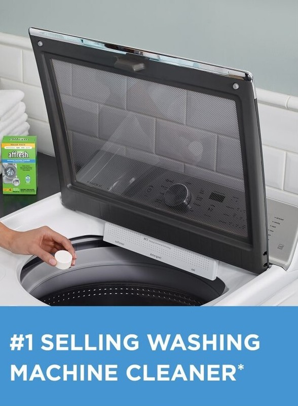 Affresh Fresh Washing Machine Cleaner, HE, Choose 1, 3, 6 OR 12 Tablets gallery
