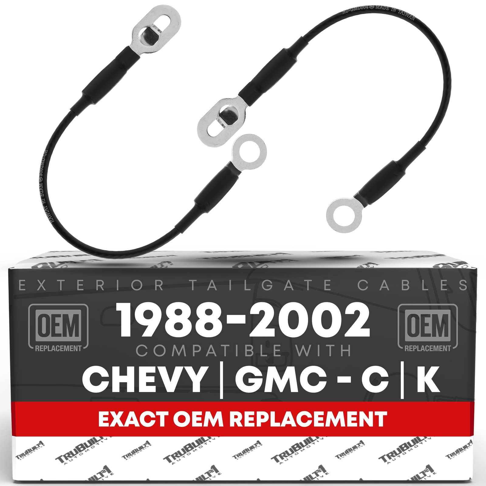 Tailgate Support Cable, Left & Right for Chevrolet GMC C&K 1500, 2500, 3500 gallery