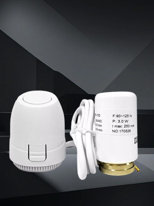 24 Volts Thermal Actuator for Precise Heating Control Radiant Floor HeatingLrZd gallery